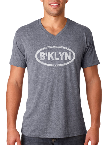 BKLYN Logo V-Neck Tee GBW-ST-002
